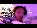 my 5 am high school morning routine