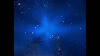 Blue Magic Background with Gold Magic Particles (REUPLOAD)