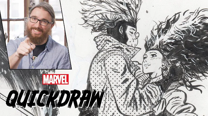 Artist Daniel Warren Johnson draws Rogue & Gambit ...