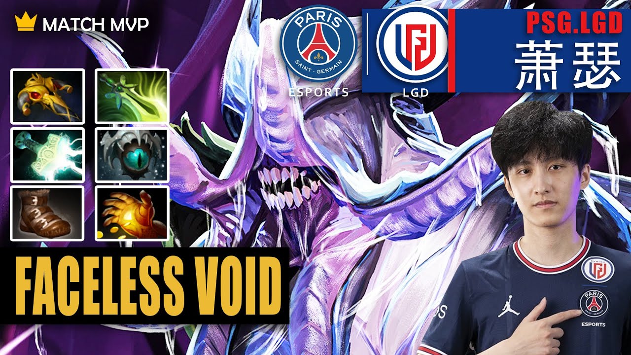 Faceless Void Safelane | PSG.LGD.Ame | AME VOID ARCANA BUFF TI MODE ON ...