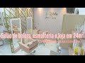 Salão de beleza, Esmalteria e Loja em 24m² (La Kekita Studio e Closet)