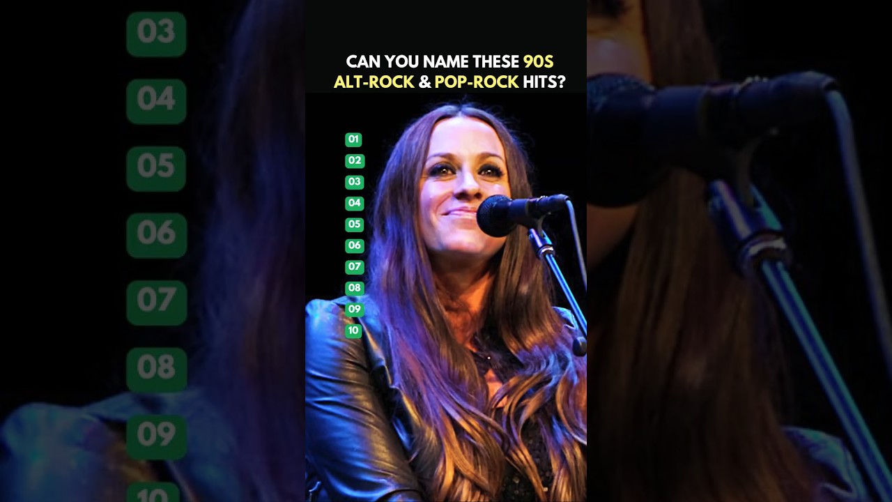 Can You Name These 90s Alt-Rock & Pop-Rock Hits? 🎸🔥