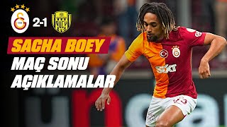 Sacha Boeyin Maç Sonu Açıklamaları