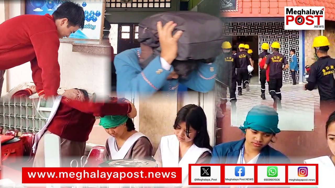 Iohi Kumba Dei Ka Thma Lyngba Ka ‘Statewide Mock Drill Test’ Ka Jingpynkhreh Ha Ba Wan Ka Thma