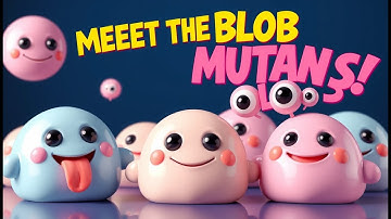 Bubblegum Blob Mutants: The Evolution of Cute & Creepy AI Creatures in 3D | Full Animated Experience