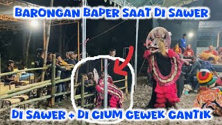 BARONGAN BAPER DI SAWER CEWEK CANTIK