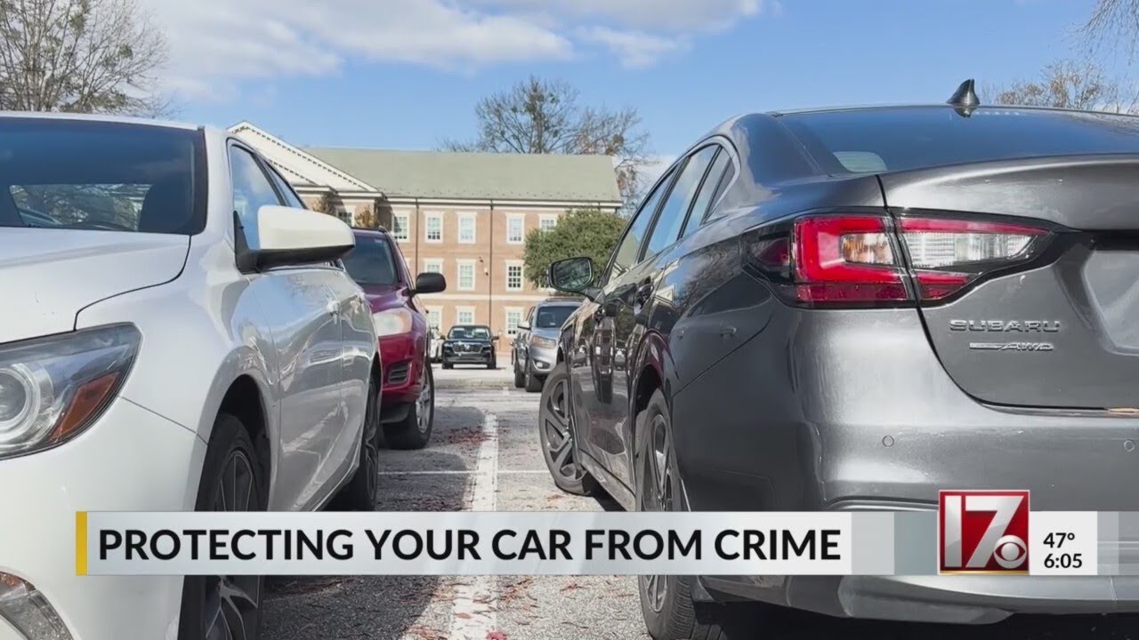 Car breakins, thefts at Raleigh colleges prompts advice to students