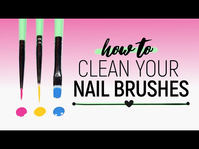 Don't throw away your nail brushes💅 #tiktoktaughtme #tiktokpartner #n, How To Clean Nail Brushes?