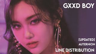 Updated Everglow - Gd Boy Line Distribution