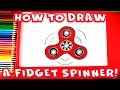 How to Draw a Fidget Spinner Step by Step