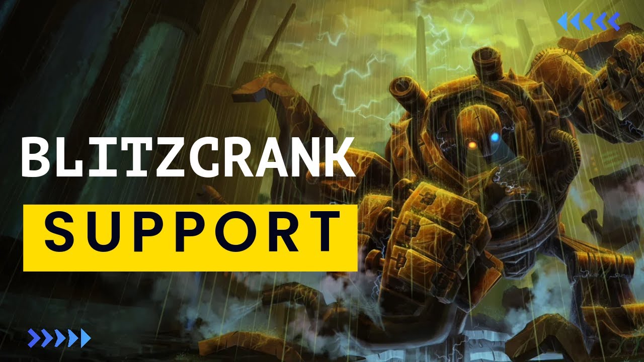 Blitzcrank Support Against a Counter Pick YouTube