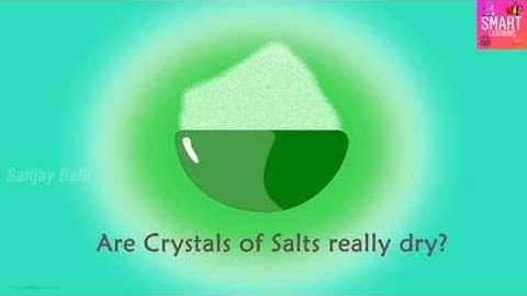 Water Crystallization & Plaster of Paris //Acid Bases & Salts //Smart Learning //Sanjay Belli