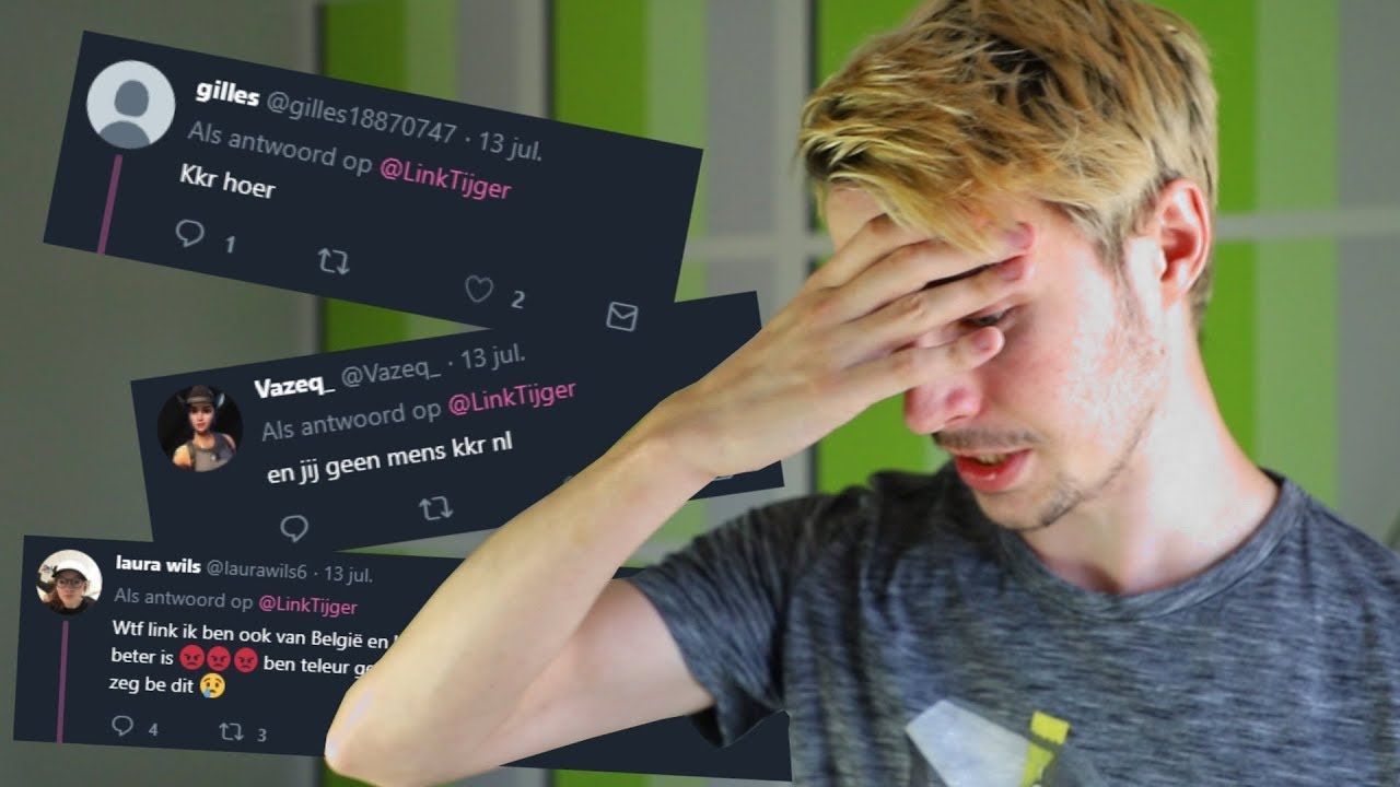 REAGEREN OP HAATREACTIES ONDER BELGIË TWEET!