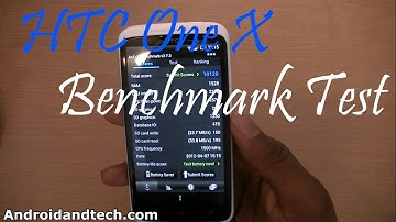 HTC One X Benchmark test