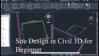 Site Design in Civil 3D for Beginner