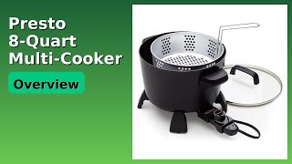 REVIEW (2025): Presto 8-Quart Multi-Cooker. ESSENTIAL details.