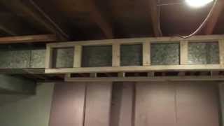 How to Frame Ductwork in Your Basement