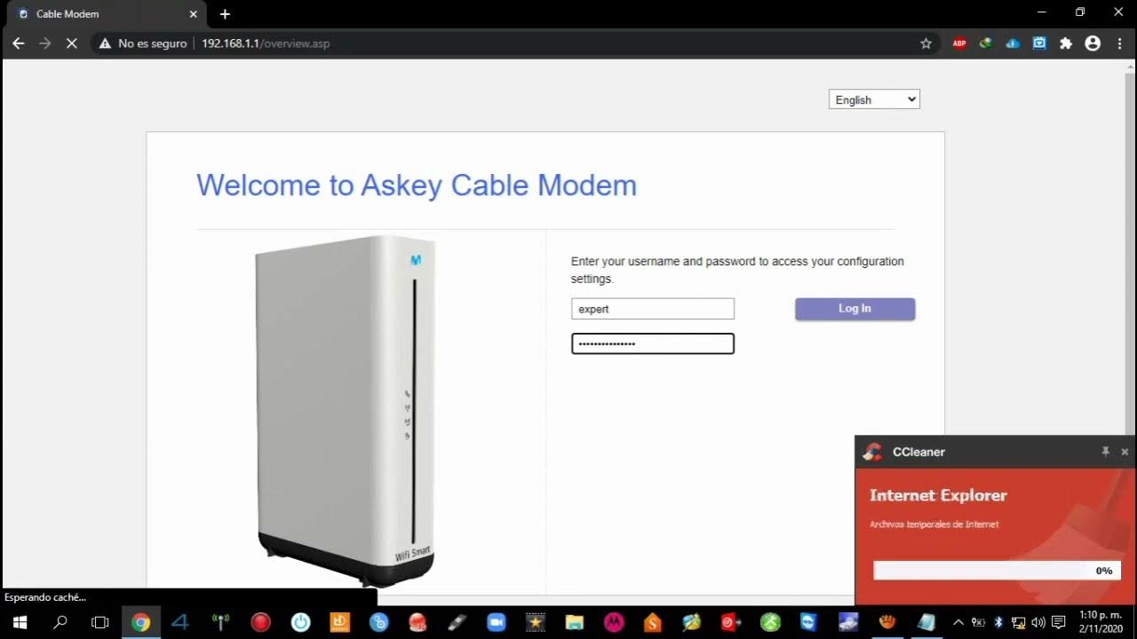 CONFIGURAR A REPETIDOR UN ROUTER MOVISTAR ASKEY TCG220 XG CORREGIDO