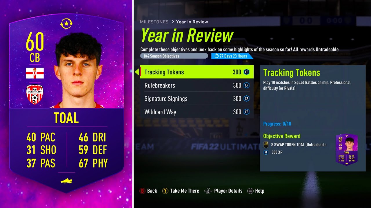 HOW TO COMPLETE YEAR IN REVIEW OBJECTIVES FAST! ⭐ FIFA 22 ULTIMATE TEAM YouTube