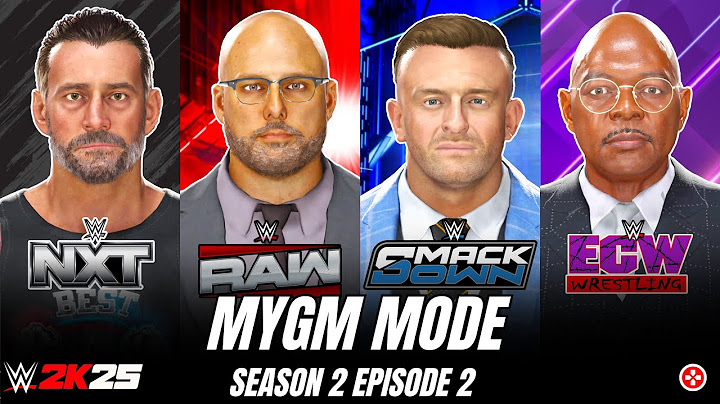 WWE 2K25: MYGM MODE S02 E02 | NG+