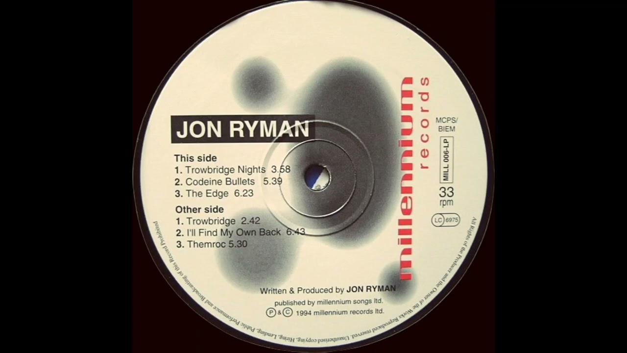 Watch Jon Ryman - Codeine Bullets (1994) on YouTube Watch Jon Ryman - Codeine Bullets (1994) on YouTube