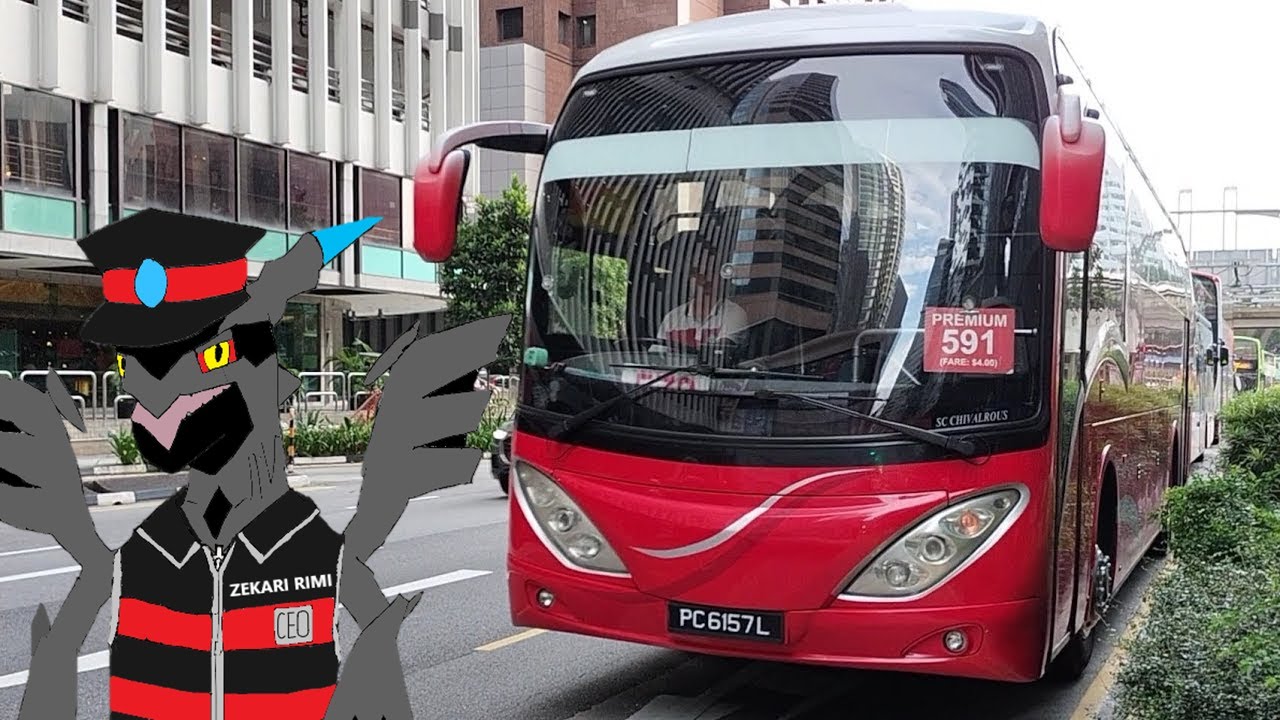[全区間前面展望] Premium Bus Service 591 Hub Synergy Point - Cove / Damai ...