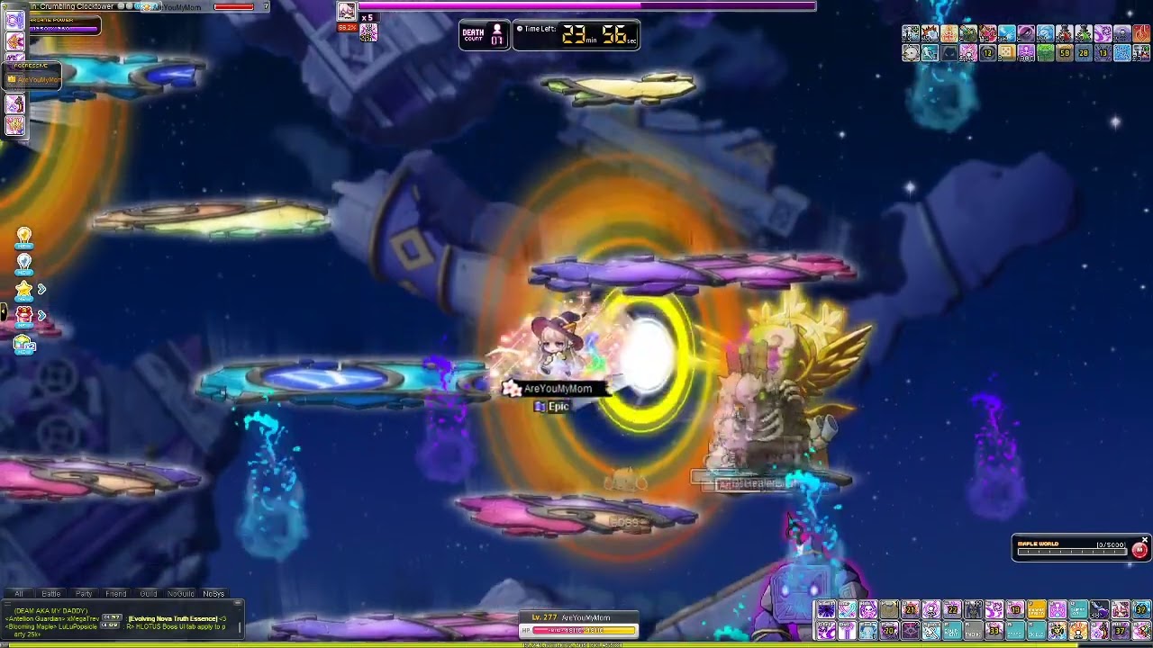 Angelic Buster(AreYouMyMom) Hlucid liberation quest solo