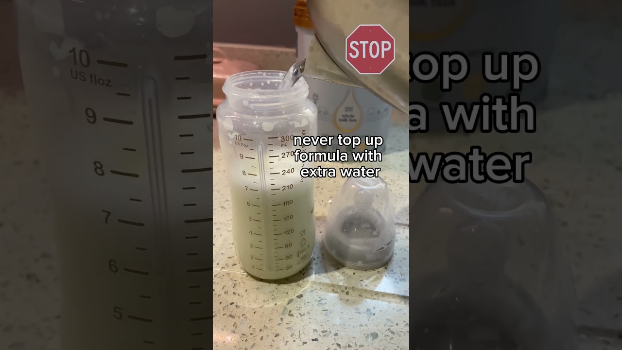 Know your measurements when it comes to preparing a bottle of formula! 🍼