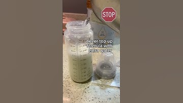 Know your measurements when it comes to preparing a bottle of formula! 🍼