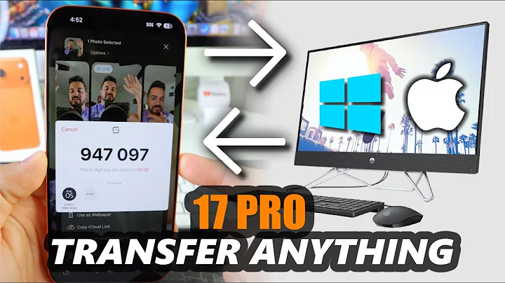 BEST Way To Transfer Files From Apple iPhone 17 Pro To Computer