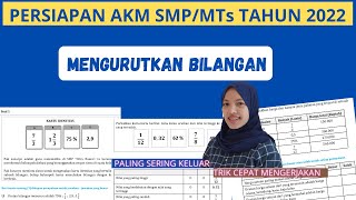 SOAL PEMBAHASAN AKM SMP 2022 / Soal Numerasi AKM SMP MENGURUTKAN BILANGAN / PALING SERING KELUAR SOAL PEMBAHASAN AKM SMP 2022 / Soal Numerasi AKM SMP MENGURUTKAN BILANGAN / PALING SERING KELUAR