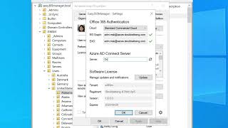 How to configure the Azure AD Connect Server in Easy365Manager.