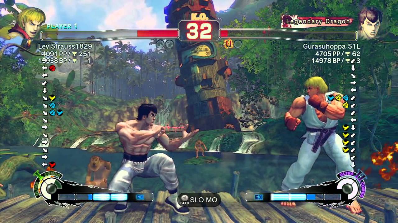 SSF4 AE: LeviStrauss1829 (Ken) vs Gurasuhoppa S1L (FeiLong) - Ranked Match (720p HD)