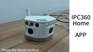 Cara Setting IPC360 Home dalam 10snd terkoneksi CCTV Live Langsung: Cloud ID+Rcrd & Auto Trackking. screenshot 1