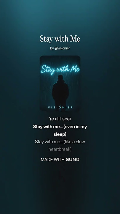 Stay with Me #lovesong #rnb #newsong #newmusic #fyp #music  #upcomingmusician #aimusic #song