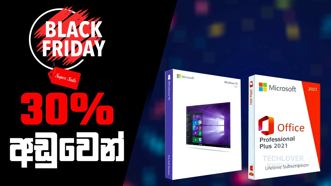 Windows 10 for only 13$ for Black Friday Deals