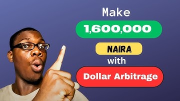 How to make n1.6million on Binance p2p with Unlimited Dollar Arbitrage