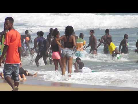Grand Bassam Beach on the Weekend | Very Nice! Ivory Coast | Côte d'Ivoire