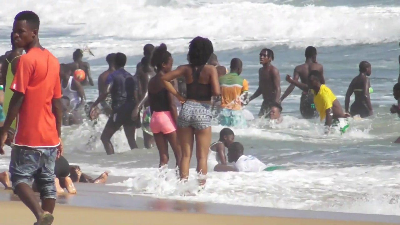 Grand Bassam Beach on the Weekend | Very Nice! Ivory Coast | Côte d'Ivoire