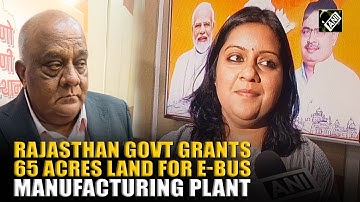 Rajasthan government allocates 65 acres of land to PMI for an advanced e-bus manufacturing plant