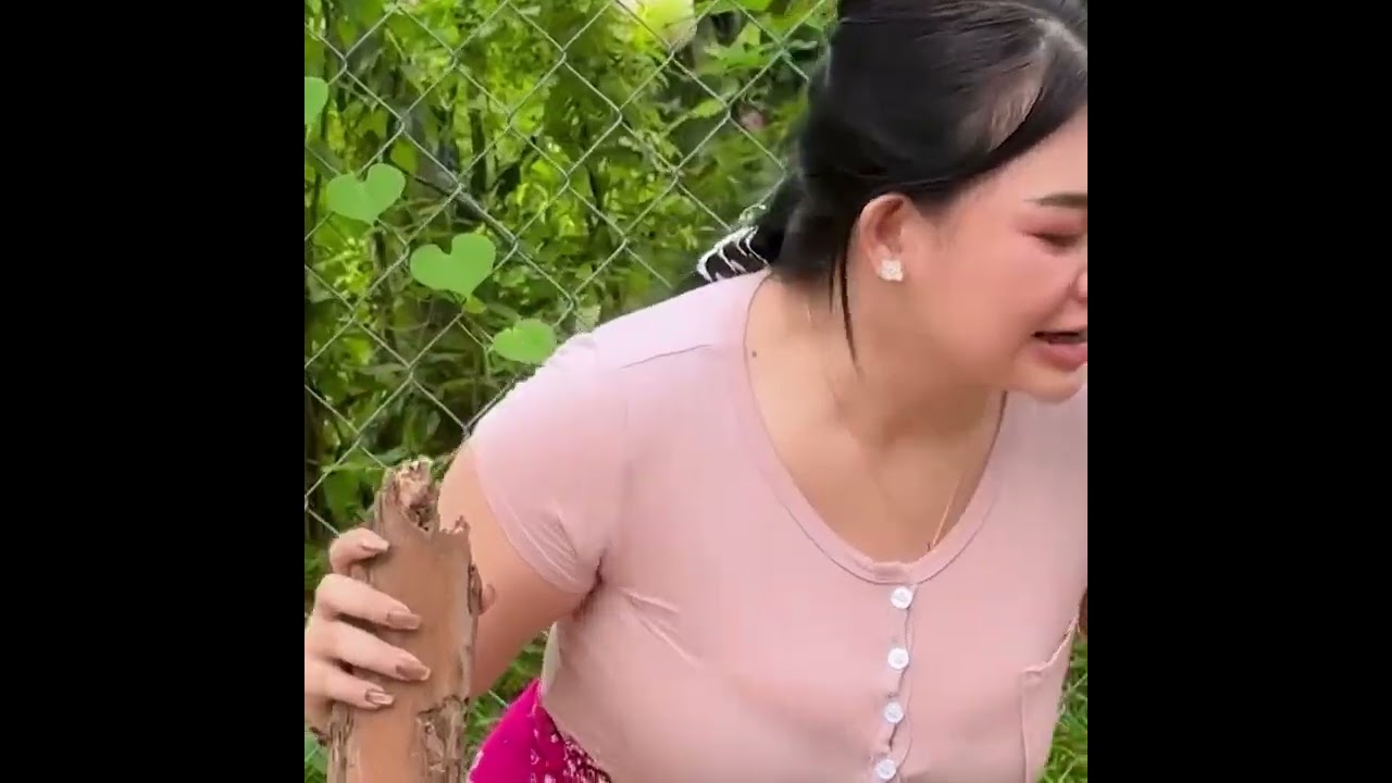 យកប៉ះប្រពន្ធមេខ្លា..[ video short]#funny #reels #comedy #vlog #shorts @