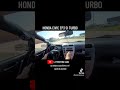 😎🔥🐌 Honda Ep3 Si Turbo alrededor de 300 Whp en un K24a4 #hondaep3 #ep3si #hondaturbo #ep3turbo