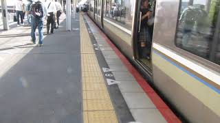 JR西日本 223系2000番台 普通 野洲行き 膳所駅 南草津駅  20190527