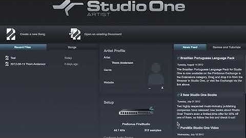PreSonus 101 MIDI Device Setup in Studio One