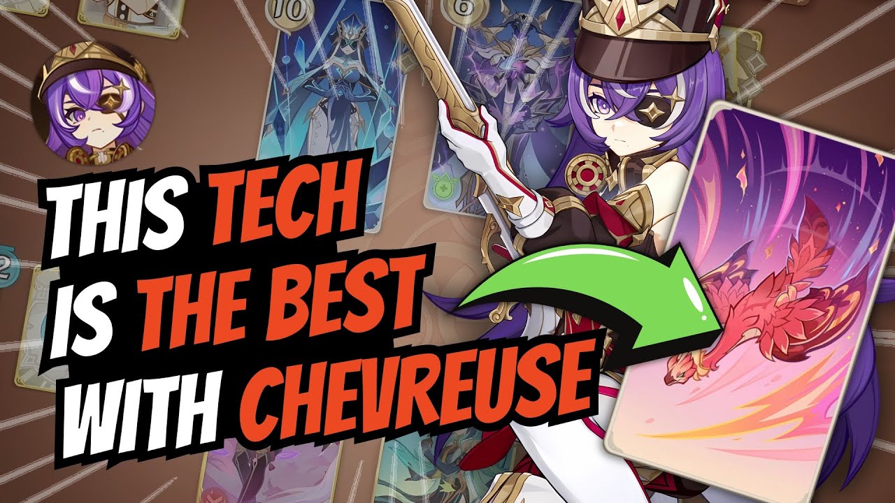 😱 THIS TECH CARD IS THE BEST WITH CHEVREUSE 😱 | Genshin Impact TCG ...