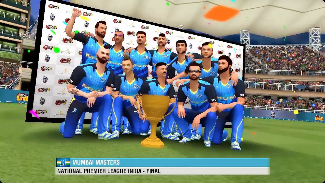 IPL 2020 Final-Mumbai Indians vs Kolkata knight riders wcc2  gameplay