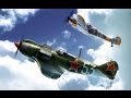 Bf 109 G2 против наглого вулчера на Ла 5.  СБ