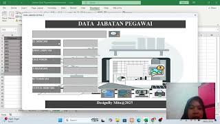 Celebrity Project UAS Pemrograman Visual (VBA) | Cara Menggunakan Aplikasi Data Pegawai Profile