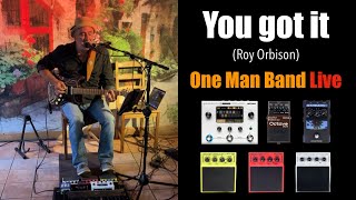 Vignette de la vidéo "You got it (Roy Orbison) - One man band cover"