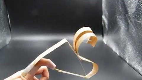 CMU Kinetic Textiles Course 16-376: Assignment 2 Mechanical Symbiotes Curling